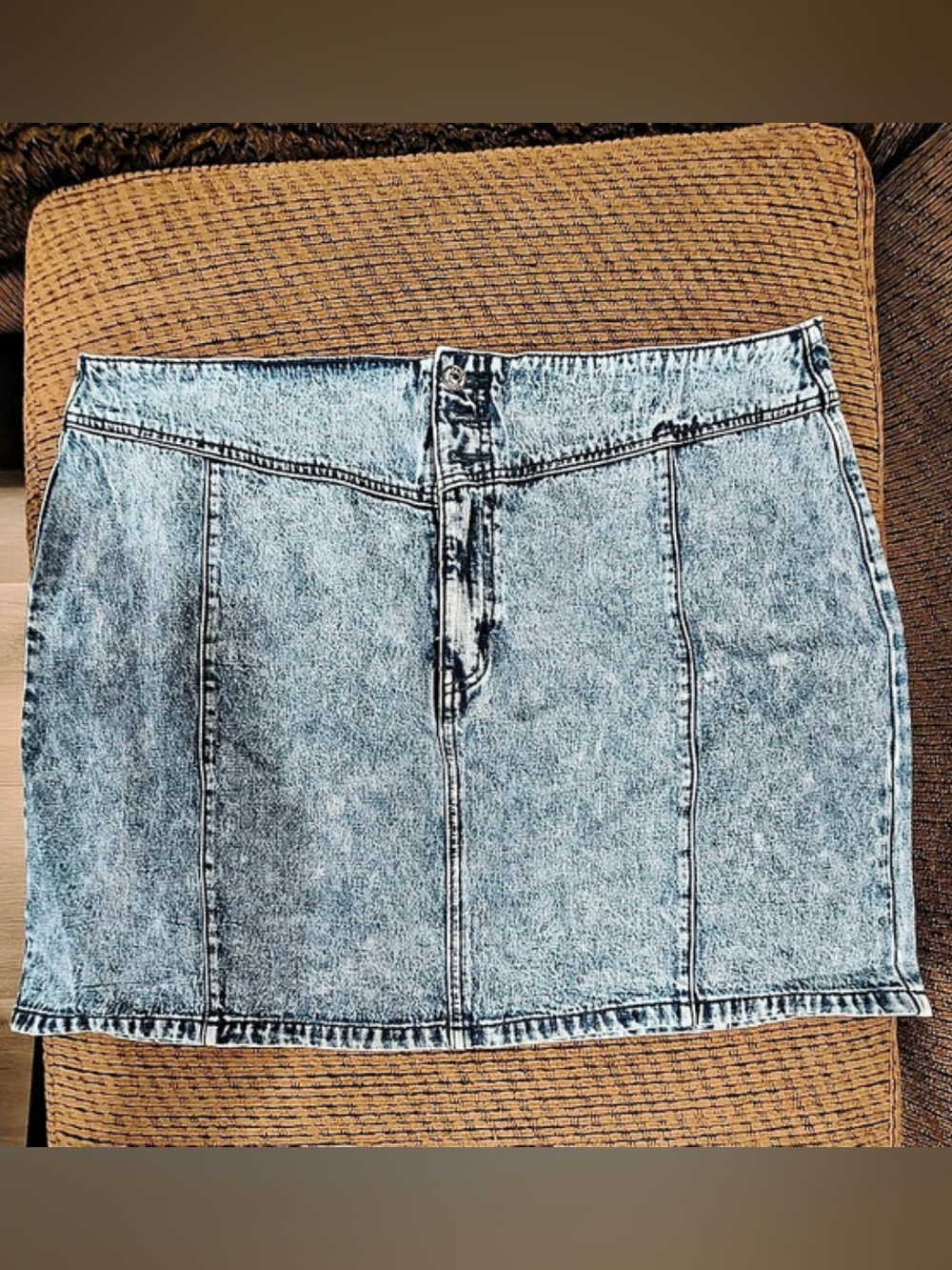 Forever 21 Denim Mini Skirt 18 Like New